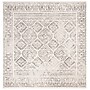 Safavieh TULum Collection 8' x 8' Square Indoor Area Rug, Machine Made, Ivory/Grey (TUL264A-8SQ)~#|#~149C03AA-9FE2-4A18-960C461108B9F6E1_sc7