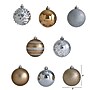 Nearly Natural Holiday Shatterproof Silver Christmas Tree Ornament Set, 80mm, 64/Set (D1001-SV)~#|#~14A1CA64-0826-4CE7-85184930D928BDD2_sc7