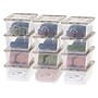 Iris 6.7 Quart Snap Top Plastic Snap Closure Storage Bin, Clear, 10/Pack (500155)~#|#~14A61382-F15B-4202-A2AFD8DE1241095E_sc7