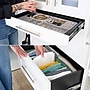 Bestar Florence Closet System, 6 Shelves, 4 Drawers, 75"W x 16"D, White (127643-000017)~#|#~14A6A4D6-3C17-4CA6-9144CD364C87D7CE_sc7