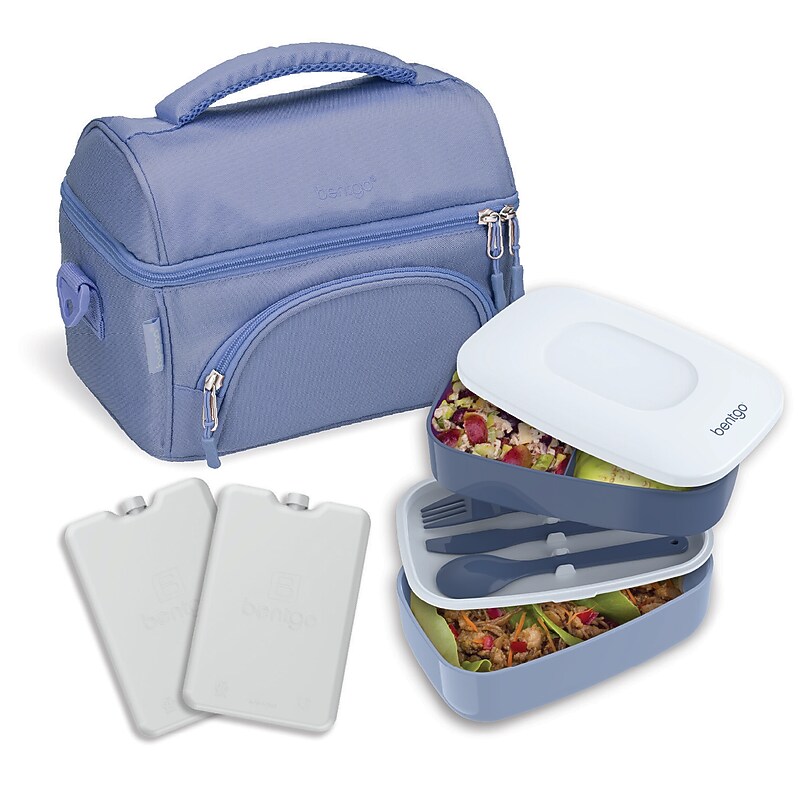 Bentgo Deluxe Lunch Set, Slate (BGBDL1-S) image 1