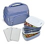 Bentgo Deluxe Lunch Set, Slate (BGBDL1-S)~#|#~14A6BD22-C744-4690-AEA2527B6712F38D_sc7