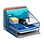Mind Reader Metal Desktop Organizer Vertical File Holder Paper Letter Tray, Turquoise (MESHBOX5-TUR)~#|#~14AD7E9B-2232-49A7-B8979837F40935CB_sc7