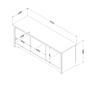 South Shore Vito Cubby Storage Bench, Pure White (10327)~#|#~14B2A55D-9380-476B-BC8719DD731C04B4_sc7