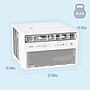Keystone Energy Star 115-Volt 12,000 BTU Window Air Conditioner with Remote, White (KSTAW121WA)~#|#~14B6E572-48C1-4D83-9D13D115AED66A6F_sc7