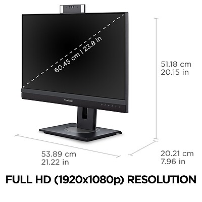 ViewSonic VG2457V LCD Monitor - Thumbnail 3