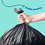 Perk™ 45 Gallon Kitchen Industrial Trash Bag, 45" x 38", Low Density, 1.1 mil, Black, 25 Bags/Box (PK56748)~#|#~14BD6E71-9E09-4968-BE339847EB6A368F_sc7