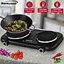 Brentwood 1,100-Watt Cast-Iron Countertop Electric Double Burner, Black (TS-332BK)~#|#~14BF626B-F07A-49E5-8429BC1199514235_sc7