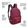 Delsey Paris Jenny Laptop Backpack, Burgundy (40361960004)~#|#~14C063C7-9C6D-4421-BE606292273DAAC1_sc7