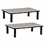 Mind Reader Ventilated Metal Adjustable Monitor Stand, Up to 44 lbs., Black, 2/Pack (4LEGM2PK-BLK)~#|#~14C09ED9-EAA3-4081-BB22254BC893F5CE_sc7