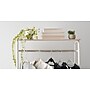 Iris 12.38" x 10.5" Garment Rack, White Metal (596268)~#|#~14C84BC9-FEAB-4842-AD63DDCDE81B6640_sc7