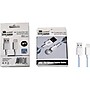 3D Luxe Cool Cables USB Type-C to Lightning Charging Cable, 3 ft., Blue/White (A-LIGHT-BLUE)~#|#~14CCE5C3-D916-4E96-BA1FFFA0855FFFC3_sc7