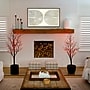 Nearly Natural 5' Pre-Lit Halloween Deluxe Black Twig Artificial Fall Tree with 102 Orange and Purple LED Lights (T4758)~#|#~F7F886C2-1662-4D32-B56EFC9627CB896D_sc7