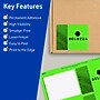Avery Laser/Inkjet Multipurpose Rectangle Labels, 4" x 3", Neon Green, 320/Box (94252)~#|#~14D2726D-5E13-4955-9BE203B94588EED9_sc7