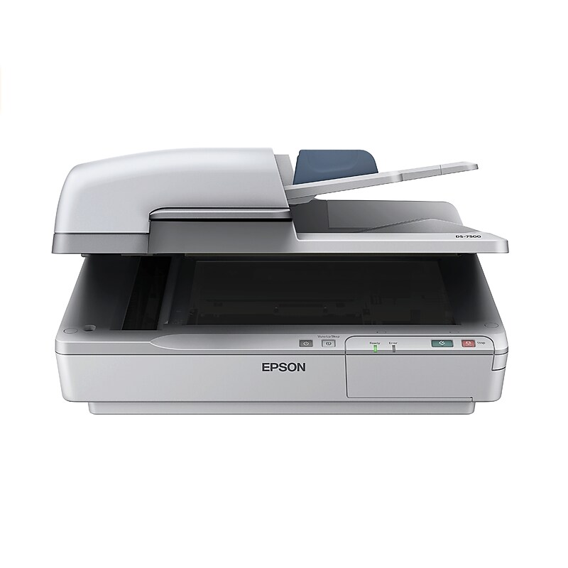 Epson WorkForce DS-7500 Color Document Scanner, Gray (B11B205321) image 1