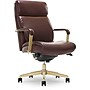 La-Z-Boy Melrose Ergonomic bonded Leather Swivel Executive Chair, Brown (CHR10084C)~#|#~14D6D7B7-BB3C-4DC0-88F713240397D7B1_sc7