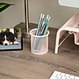 Mind Reader Metal Pen and Accessory Holder Desk Organizer, Pink, 3-Pieces (CLIPMESH3-PNK)~#|#~14DB296A-0486-4527-93136F9802451D72_sc7