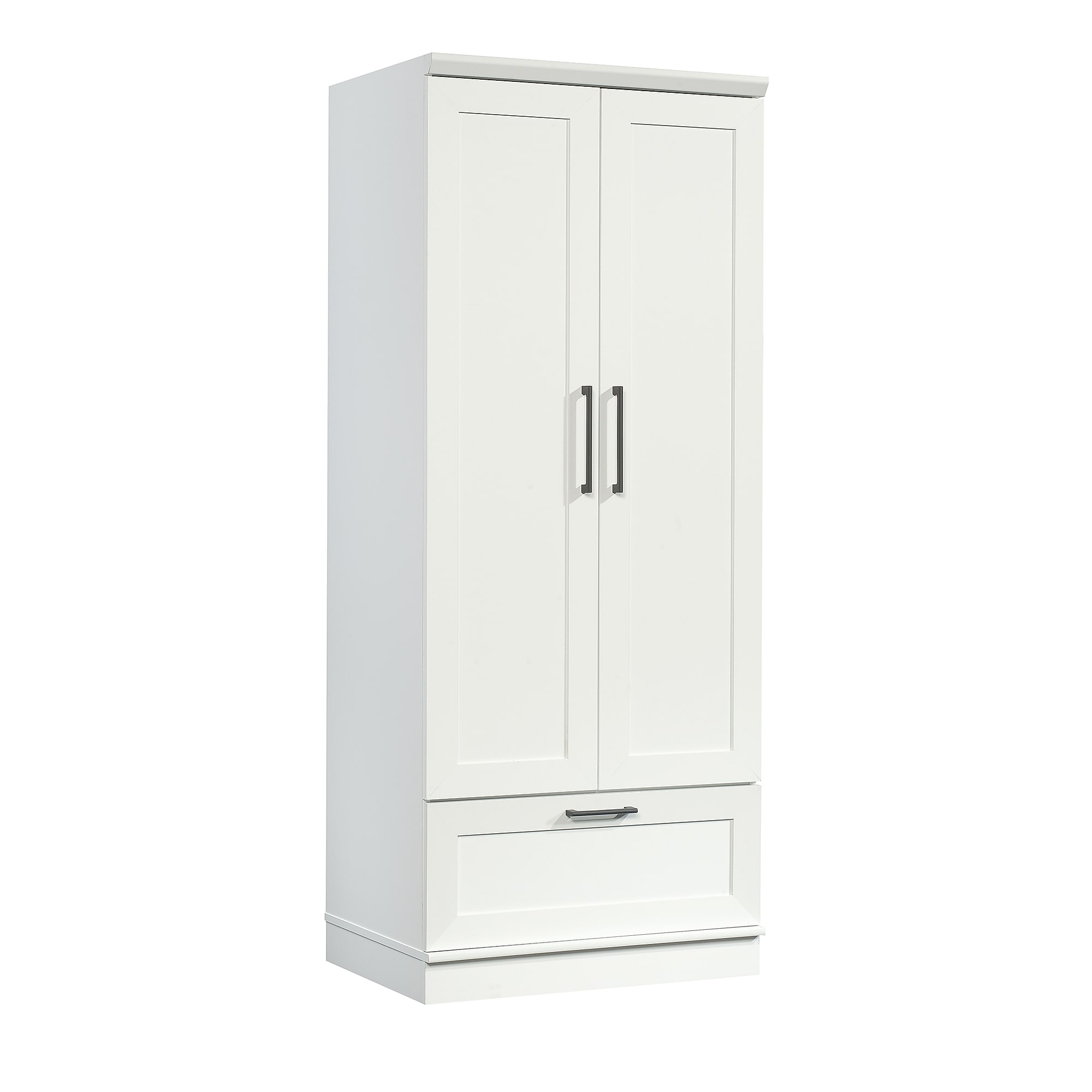 Sauder HomePlus 71″H Storage Armoire with 2 Shelves, Soft White (423144) Sansujyuku sansujyuku.com