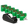 Scotch Magic Invisible Tape with Dispenser, 3/4" x 27.77 yds., 1" Core, 6 Rolls/Pack (810C40BK)~#|#~14E6340E-1208-4440-8FBFFFA1B08F156A_sc7