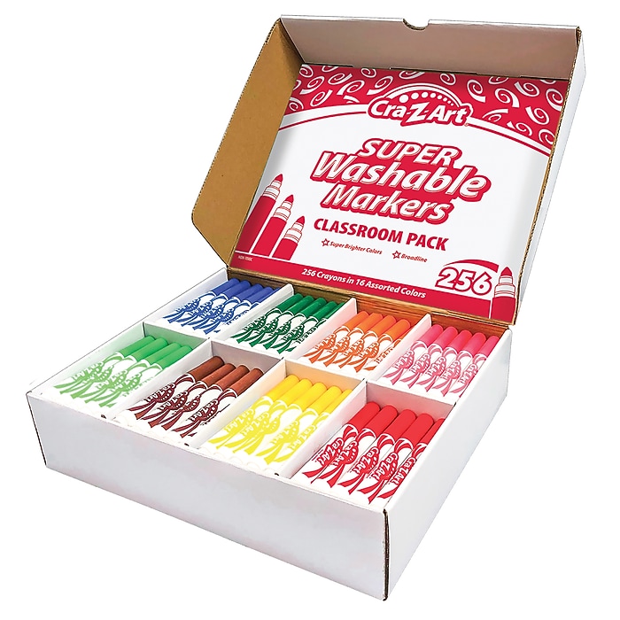 Cra-Z-Art Marker Classpacks Washable Water Based Kids Marker