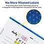 Avery Laser/Inkjet Multipurpose Labels, White, 2 Labels/Sheet, 50 Sheets/Pack (94257)~#|#~14EA19FD-9BFC-41C8-B5E1AF3046541191_sc7