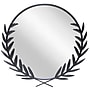 Infinity Instruments Emperor Metal Wall Mirror, 22" (20007BK)~#|#~14EB682E-D12A-4EE0-85AEB44512F5E39E_sc7