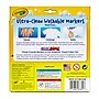 Crayola ColorMax Washable Water Based Kids Marker, Broad Tip, Assorted Colors, 10/Pack, 6 Packs/Bundle (BIN587855-6)~#|#~14EF98DD-F55A-4EC7-881E479D58CA5255_sc7