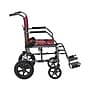 Medline Bariatric Transport Wheelchair, Fixed Desk Length Arms, Gray (MDS808210KDR)~#|#~14F340F9-ABE4-4796-A806257D58F85744_sc7