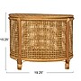 Storied Home Bamboo and Rattan Round Accent Storage Table, Natural (EC1676)~#|#~14FB0463-1691-4BB7-A37747D524B573EB_sc7