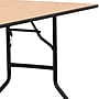 Flash Furniture Gael Folding Table, 72" x 30", Natural (YTWTFT3072TBL)~#|#~14FBA0F1-7F03-46CE-A99AB60DAFA7042E_sc7