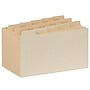 Oxford Index Card Guides with Blank Tabs, 1/5-Cut Tabs, 3" x 5", Manila, 100/Pack (40352)~#|#~15001D4B-893D-46E2-8D6C593E3269F777_sc7