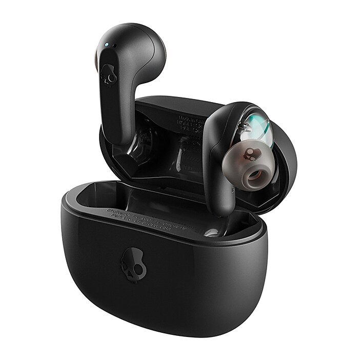 Skullcandy Rail True Wireless Earbuds, Bluetooth, True Black