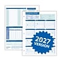 ComplyRight 2027 Attendance Calendar Set, 25 Forms/Pack (A1411W16PK25)~#|#~150598CF-A4B7-4E40-856327071B921B56_sc7