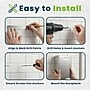 Alpine Industries Stainless Steel Napkin Disposal Receptacle, 10" x 3.74", Black,  2/Pack (451-SSB-MK)~#|#~1505A315-3324-497C-8131B46D2626D8D5_sc7