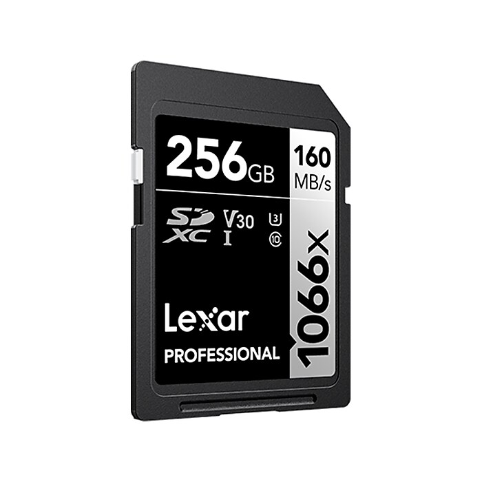 Lexar Professional 1066x SILVER Series 256GB SDXC Memory Card