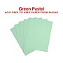 Staples Pastel 30% Recycled Color Copy Paper, 20 lbs., 8.5" x 11", Green, 500/Ream (14781)~#|#~150B016A-9FEC-4BA6-B0A673DFA378429C_sc7