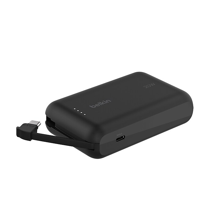 Belkin BOOST↑CHARGE USB-C Power Bank, 20W, 10000 mAh, Black