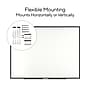 TRU RED™ Melamine Dry Erase Board, Black Frame, 4' x 3' (TR59363)~#|#~151036BB-460D-4C07-A3CB80487E2CCFC9_sc7