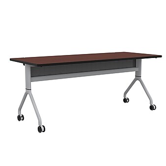 Safco Rumba Training Room Table, 30" x 72", Biltmore Cherry (RBA7230FLSLBMCH)