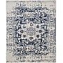 Safavieh Madison Collection 8' x 10' Rectangle Indoor Area Rug, Machine Made, Cream/Navy (MAD603D-8)~#|#~1529AE03-4BE2-48C0-B1A703E37672E7F5_sc7