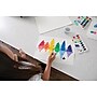 Prang Semi-Moist Washable Watercolor Paint with Brush, Assorted Colors, 8 Colors/Set (80525)~#|#~152AF36C-4F49-4CF2-A27184717C5857BE_sc7