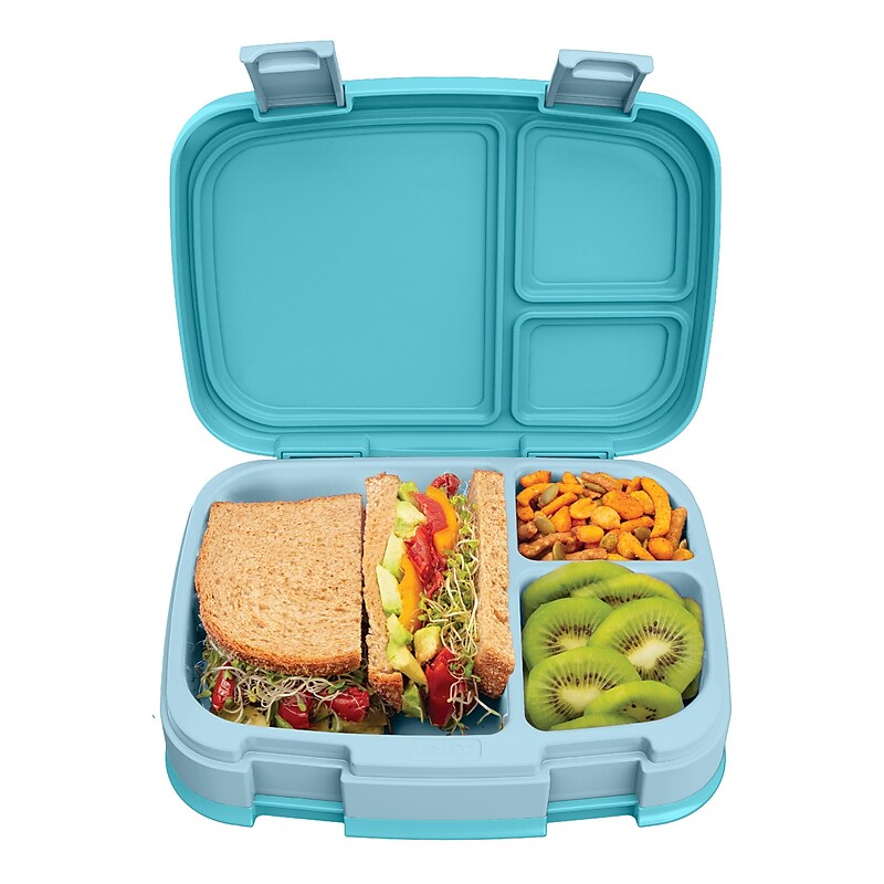 bentgo Fresh Bento Box, 3-Compartment, Tide, 39.2 oz. (BGOFR-2TD) image 1