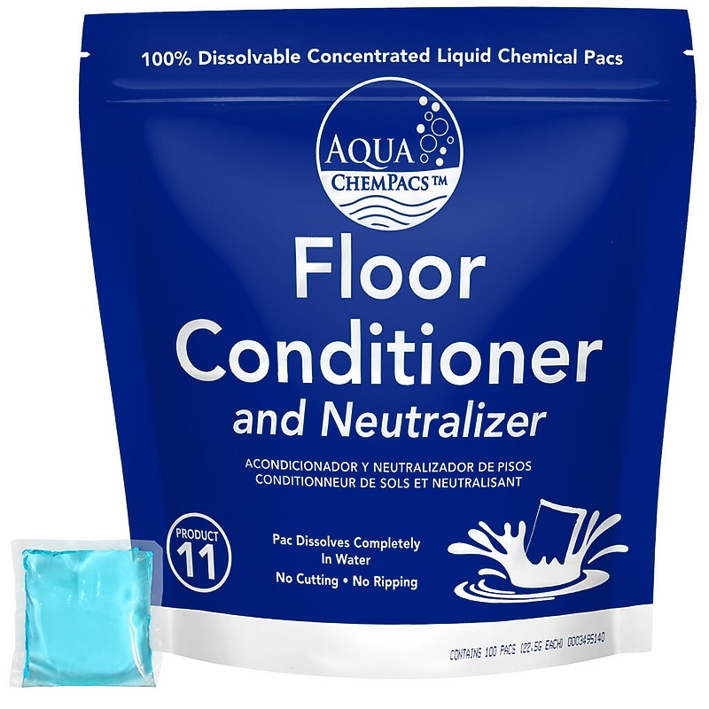 Aqua ChemPacs Neutral Floor Cleaner, 50 Pacs/Bag (9320846) image 1