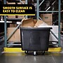 Rubbermaid Commercial Cube Truck, 600 lb. Capacity, Black (FG461900BLA)~#|#~1530654B-92E5-4A3C-9CDF0D4C46DFA3D9_sc7