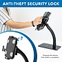 Mount-It! Adjustable Anti-Theft Tablet Countertop Kiosk Stand for 7.9"–11" Tablets, Black (MI-3871B)~#|#~153458F7-1595-484B-B0A29B67B27A4283_sc7