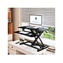 FlexiSpot M7 Series 32"W Manual Rectangular Adjustable Standing Desk Converter, Black (M7-E-32B)~#|#~153D597D-3D4B-40F5-9E34867A7C7FCCE1_sc7