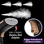 Brenwood 1,200-Watt Portable Handheld Steamer with Stainless Steel Soleplate, Black (MPI-42BK)~#|#~1543CA32-EDE3-448D-9772DC24D24D11F2_sc7