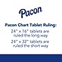 Pacon Chart Tablets, 24" x 0.25", 70 Sheets/Pack (P9770)~#|#~15459EB4-AE47-4FE9-ACD8C085D730BFA3_sc7