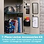 Lockermate Locker Accessory Kit, Assorted Colors (05088-US)~#|#~15464340-0557-48B9-9BCAE9769FA7FB50_sc7