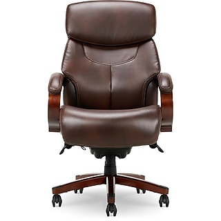 La-Z-Boy Bradley Bonded Leather Executive Chair, Black La-Z-Boy Bradley Bonded Leather Executive Chair, Black